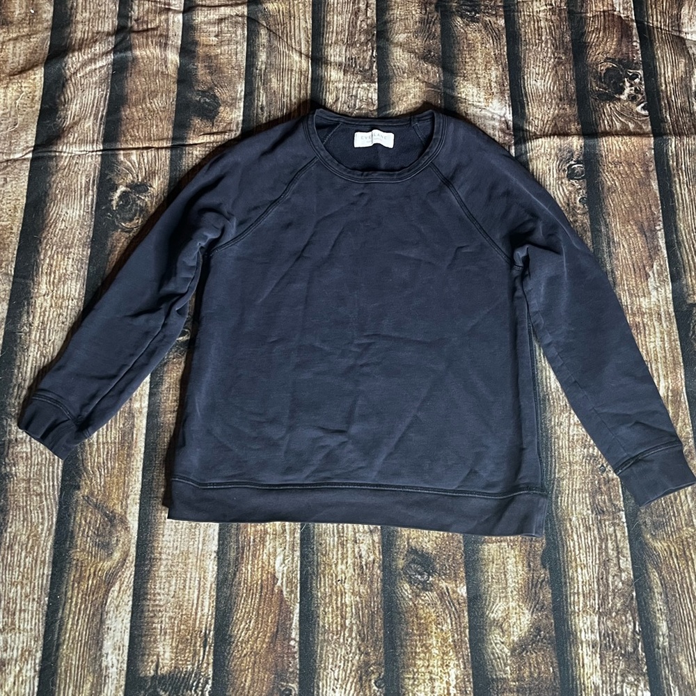 Everlane Navy Blue Crewneck